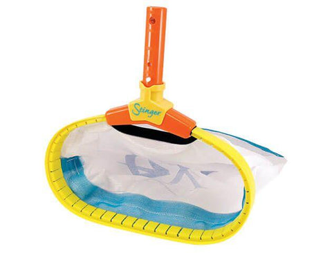 Stinger Mini Spa Leaf Rake With 12" Sand Bag | LN4040 - Benchmark Pool Supply