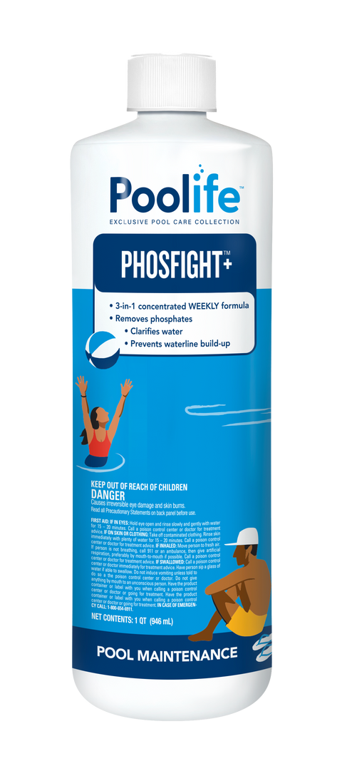 Poolife® PhosFIGHT® Plus – Phosphate Remover & Clarifier for Pools