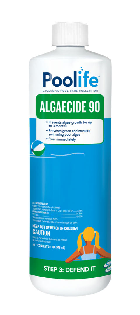 Poolife® Algaecide 90 – Long-Lasting Pool Maintenance Algaecide