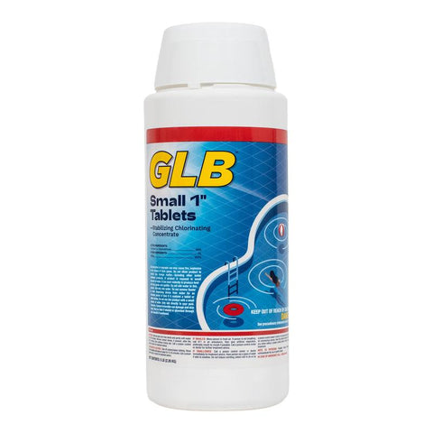 GLB Small 1" Chlorine Tablets - Benchmark Pool Supply