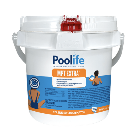 Poolife™ MPT Extra™ 3” Chlorinating Tablets: All-In-One Chlorine Tablets
