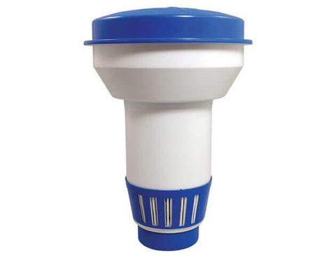 Blue/White 3" Tab Float Chlor 4 lb Capacity | CL290ABW - Benchmark Pool Supply