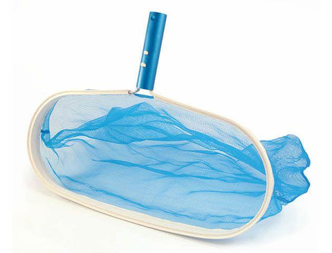 Classic Leaf Rake w/Soft Vinyl Rim, Alum Handle | LN2323 - Benchmark Pool Supply