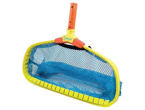 Stinger Leaf Rake Grab Bag w/ 18" Large Mesh Grab Bag | LN4025 - Benchmark Pool Supply