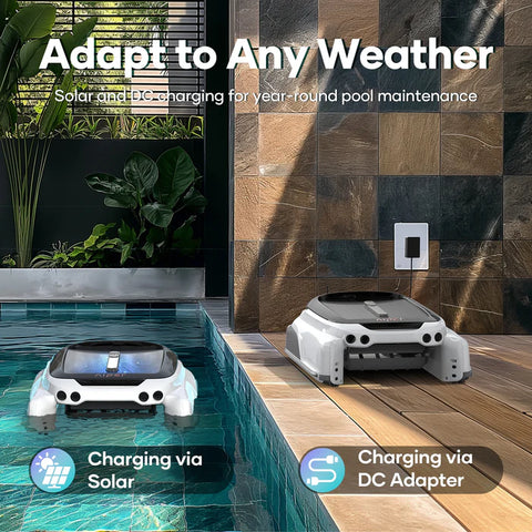Aiper Surfer M1 – Solar Powered Robotic Pool Surface Skimmer