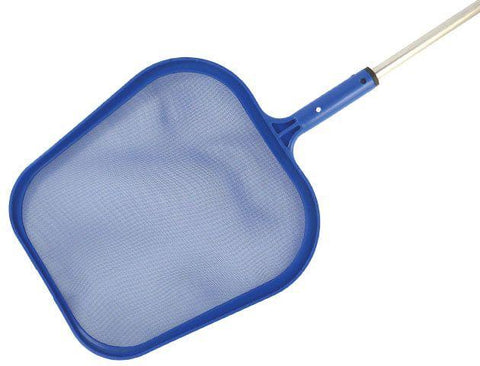 Classic Leaf Skimmer Molded w/4' Rigid Pole | LN1322 - Benchmark Pool Supply