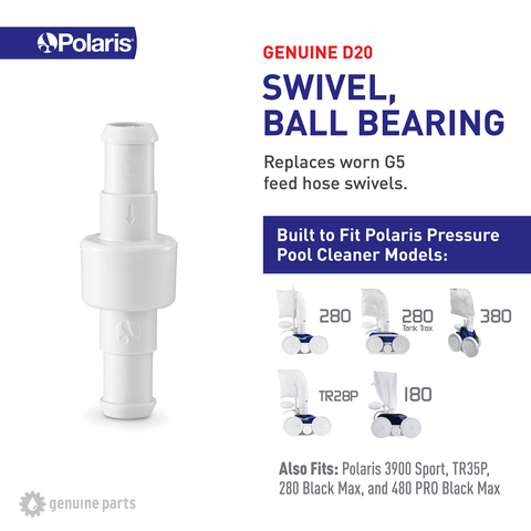 Polaris - D20 Swivel, Ball Bearing - Benchmark Pool Supply